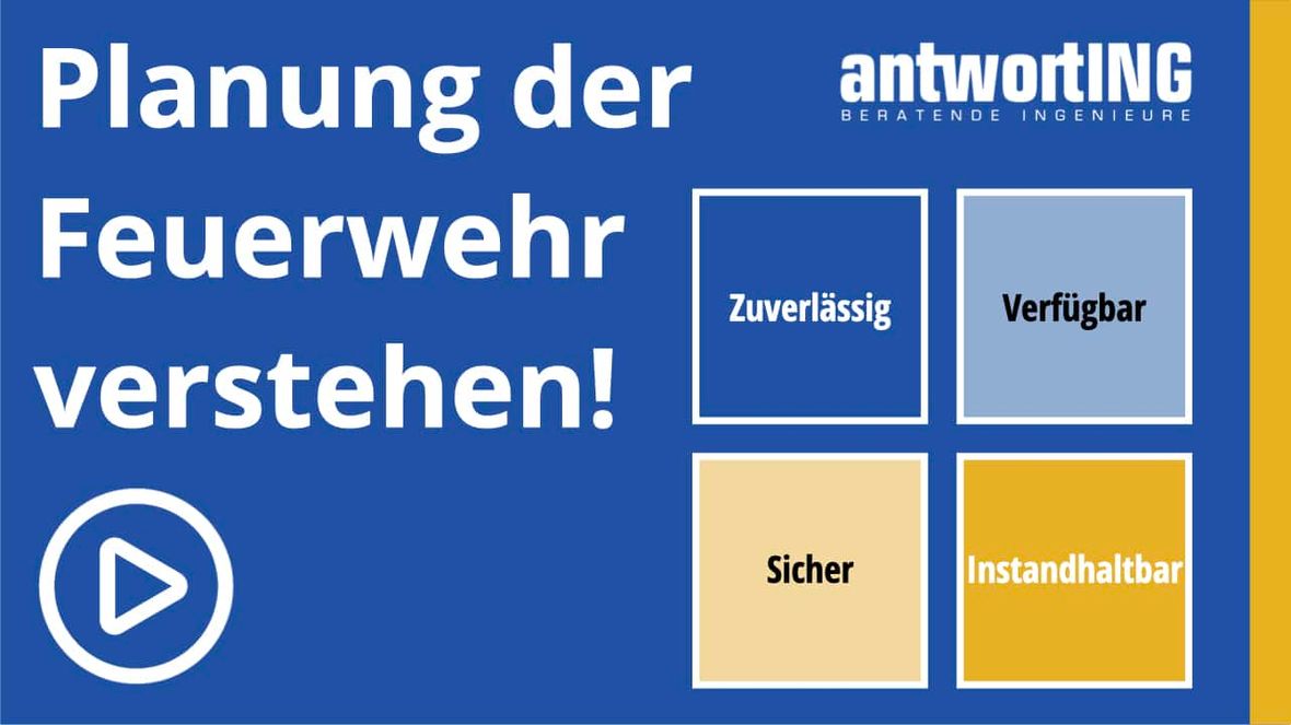 [Video] 4 Planungskomponenten des Systems Feuerwehr