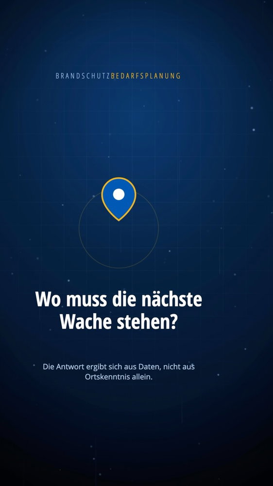 Unser Ingenieur Niclas heute zur Standortfrage und großskaligen Daten.