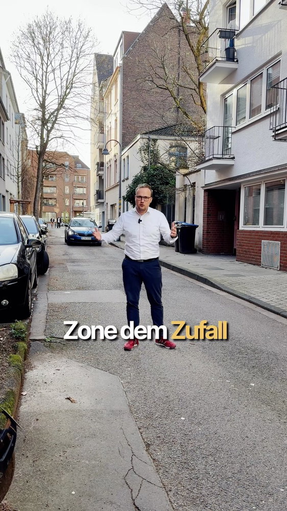 30er Zone. Würdest du da auf den Tacho gucken? Oder dem Zufall vertrauen?