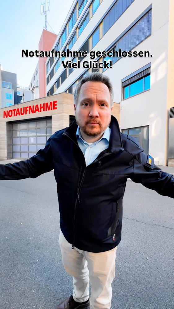 „Hier braucht keiner mehr hinkommen.“ Ein Scherz. Mit ernstem Kern.