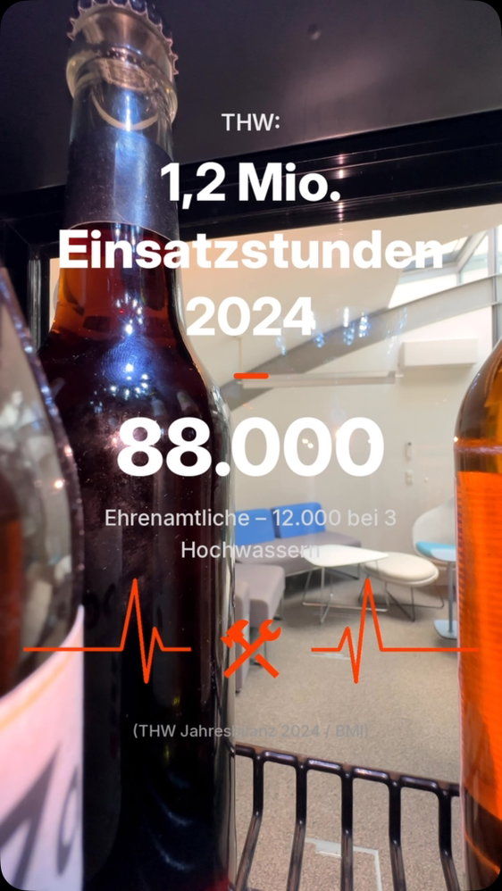 @thw.de: 1,2 Mio. Einsatzstunden von 88.000 Ehrenamtlichen 2024 – drei Hochwasserereignisse banden gleichzeitig über …