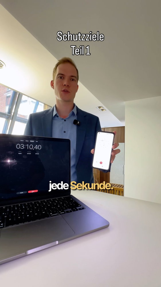 Zwei Uhren, zwei Zeiten, und wenn es brennt, zählt jede Sekunde.